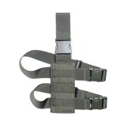 Panel MOLLE de muslo táctico – Funda pistola y bolsa cargadores