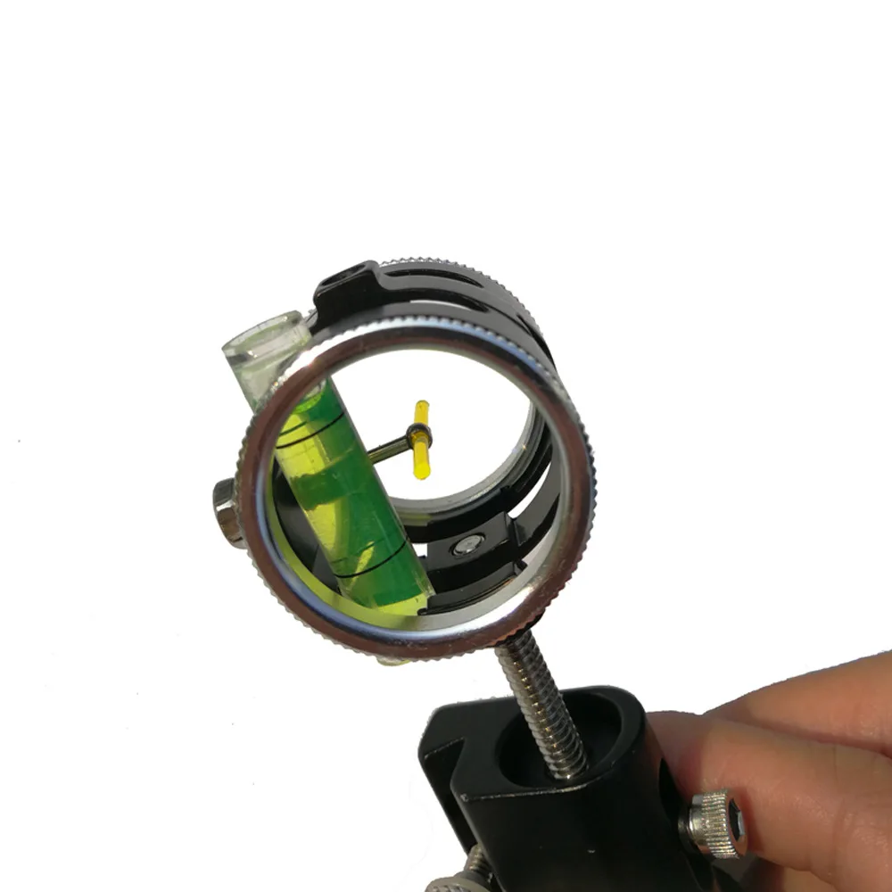 Visor 4x arco recurvo – fibra óptica con ajuste 1 pin caza - imagen 5