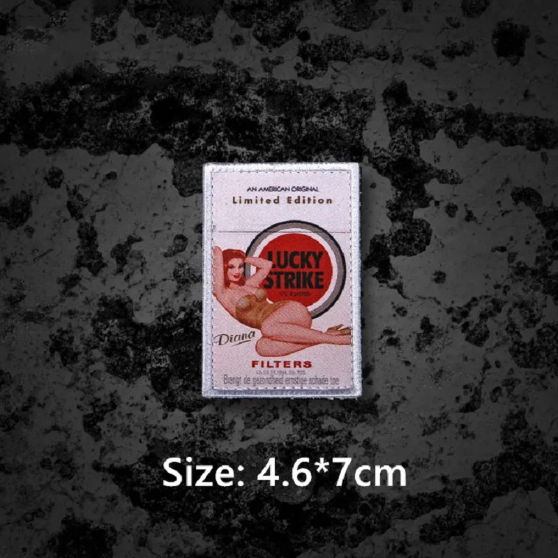 Lucky Strike parche bordado edición limitada - imagen 5