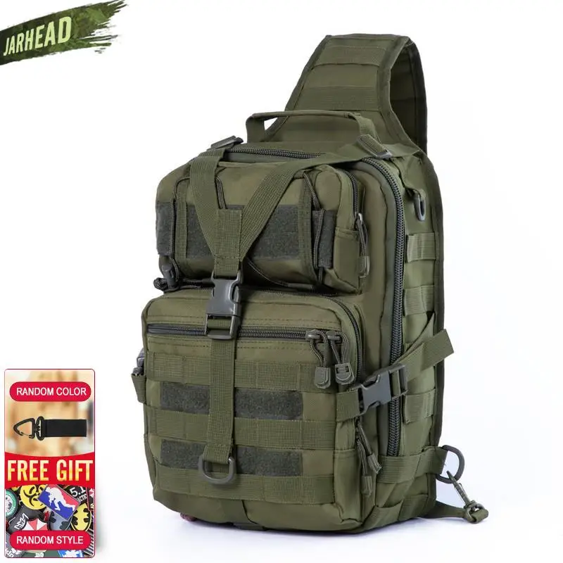 Mochila táctica MOLLE camuflaje hombre para viajes y aire libre - imagen 2