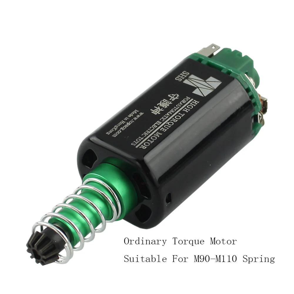 Motor instalado en una caja de cambios Ver.2 con el engranaje tipo D visible