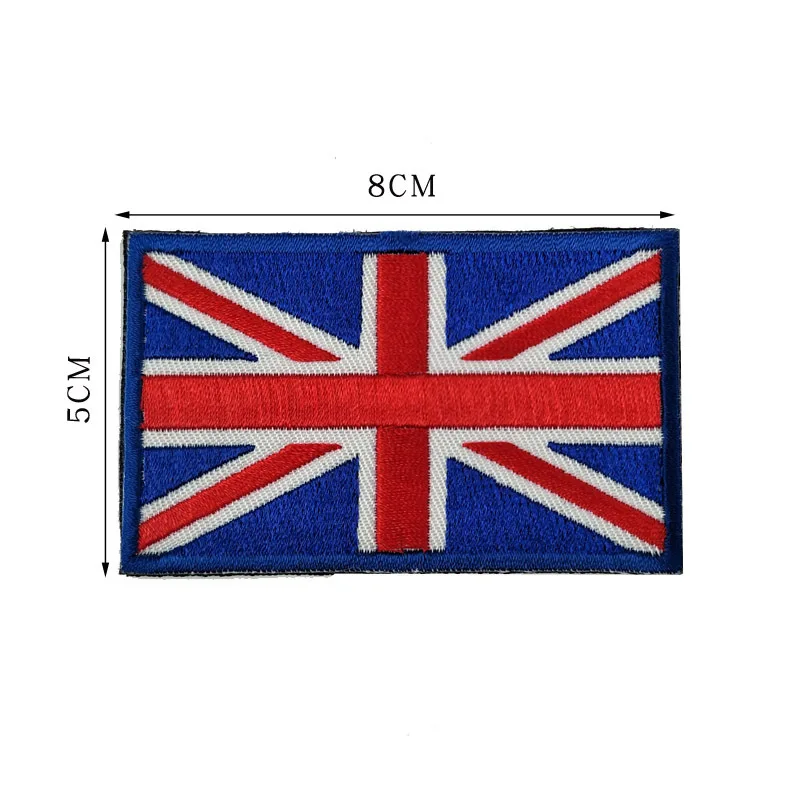 Bandera táctica de país con cierre velcro - imagen 3