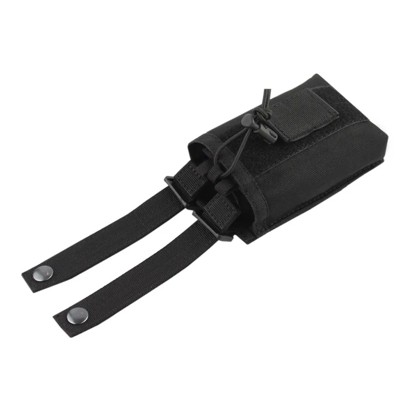 VULPO Bolsa MOLLE Nylon Cordura para Radio Interfono Táctica - imagen 4