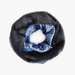 Gorro térmico mujer turbante con bufanda cuello