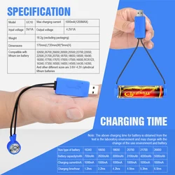 TrustFire UC10 Cargador magnético Li-ion con banco de energía