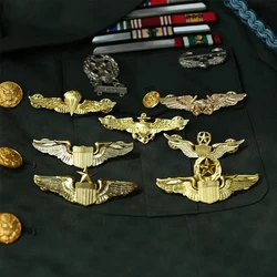 Insignia de aviador maestro con alas de metal, Ejército EE. UU. WWII