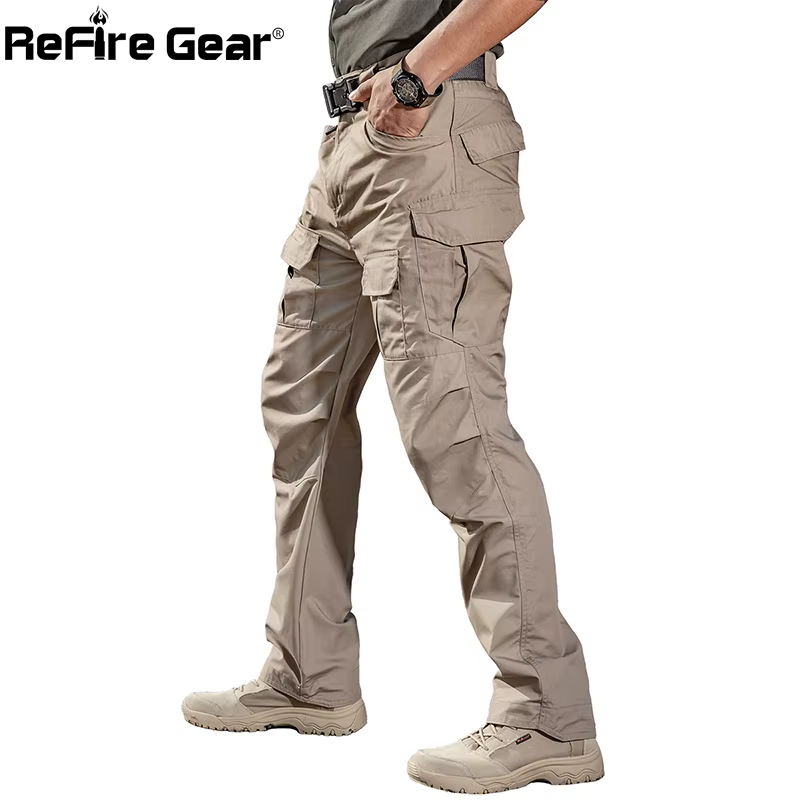 ReFire Gear Pantalones tácticos de carga para hombre - SWAT, algodón
