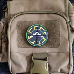 Parche táctico ruso bordado con velcro 3D para mochila o chaqueta