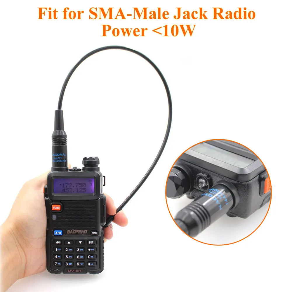 Antena doble banda NAGOYA NA-771 SMA-F 144/430MHz para Baofeng - imagen 2