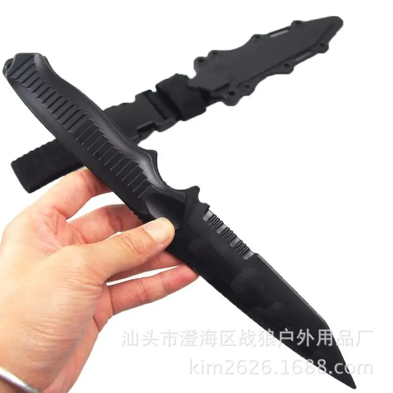 Bayoneta M9 goma – Réplica entrenamiento táctico blando - imagen 3