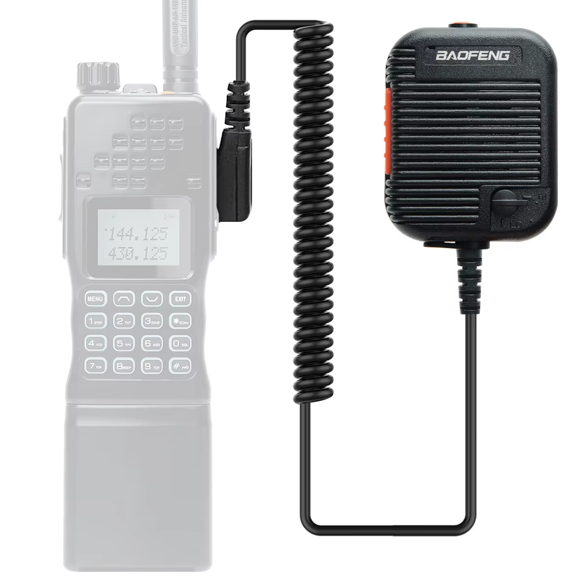 Micrófonoaltavoz Baofeng regulable para UV-5R y BF-888S - imagen 2