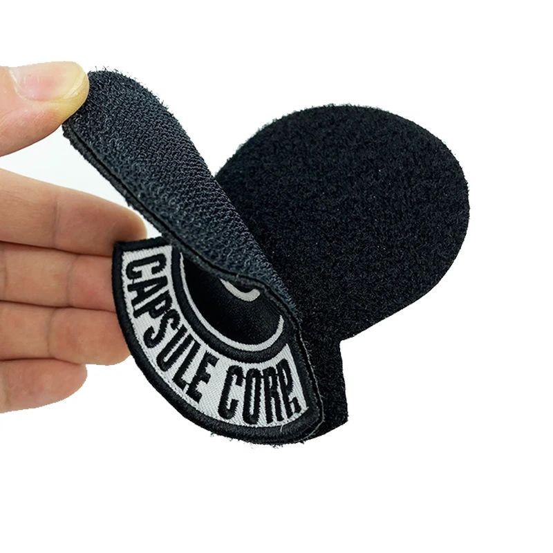 CAPSULE CORP Parche Bordado Táctico con Gancho Chaqueta Mochila - imagen 2