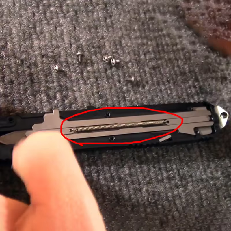 Muelle de tensión OTF recambio Microtech Ultratech UTX70