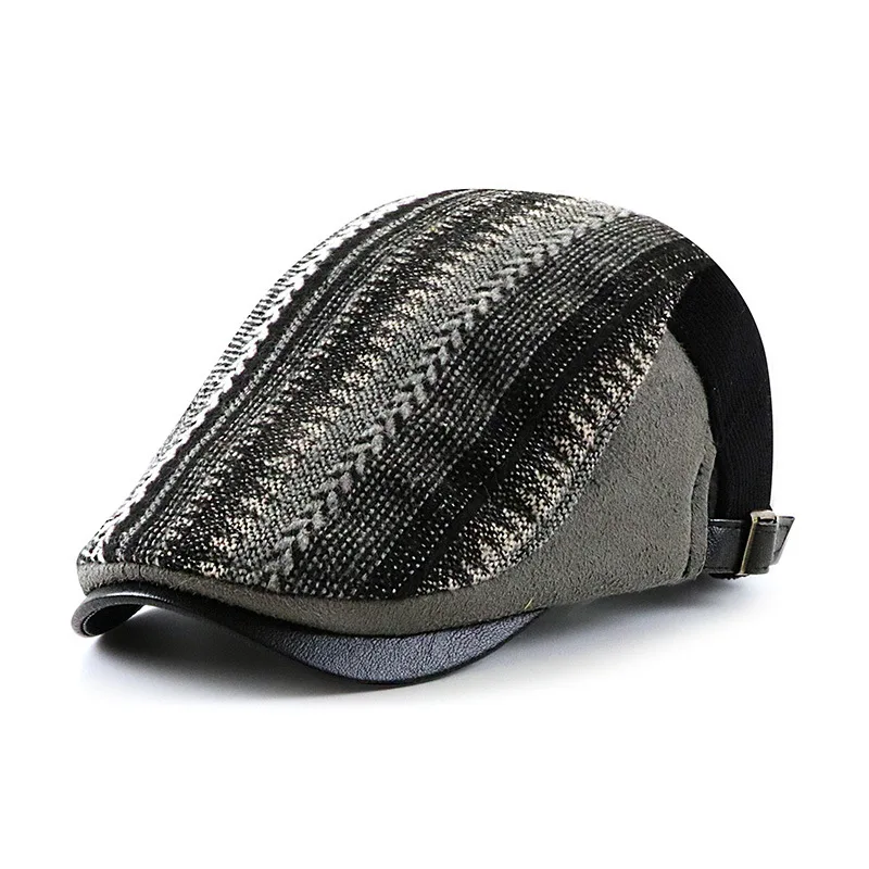 Boina retro hombre estilo británico para otoño e invierno - imagen 3