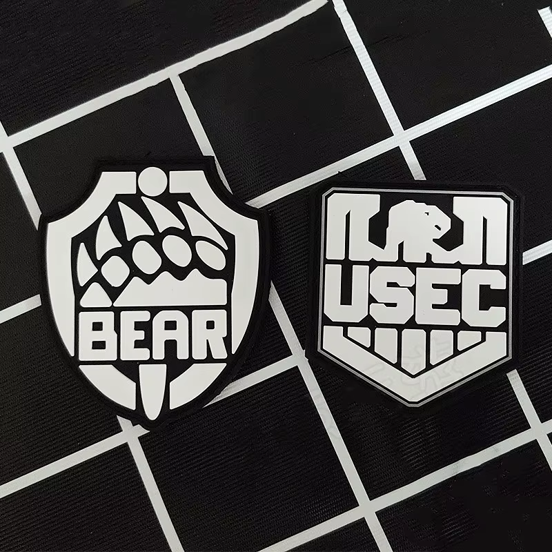 Parche Bear Usec Escape from Tarkov – PVC 3D táctico homologable