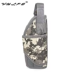 VULPO Mount táctico MOLLE con funda de pistola ACU ajustable