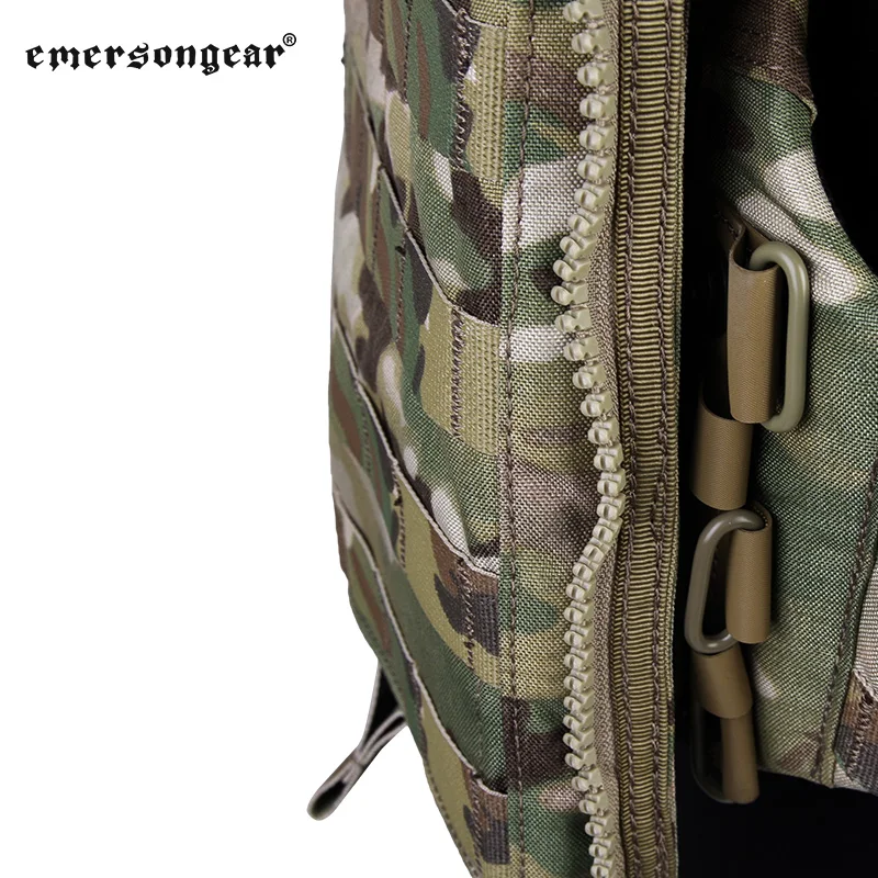 EMERSONGEAR AVS Portador Placa Modular MOLLE Negro - imagen 3