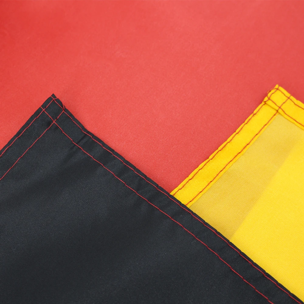 Bandera de Alemania tricolor en poliéster resistente para exterior