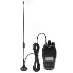 UT-102-SMA-M Antena móvil magnética doble banda para emisora radio