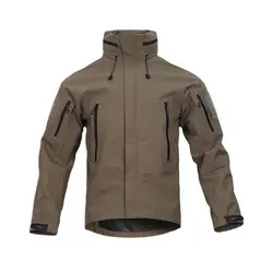 Chaqueta táctica Windstopper azul – Resistente para campo y outdoor