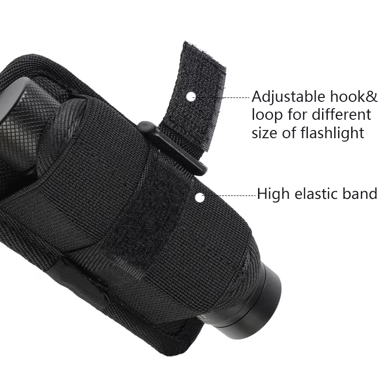 Funda en sistema MOLLE negro