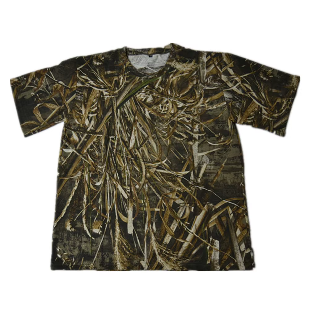 Camiseta táctica camuflaje digital – Algodón transpirable para caza - imagen 2
