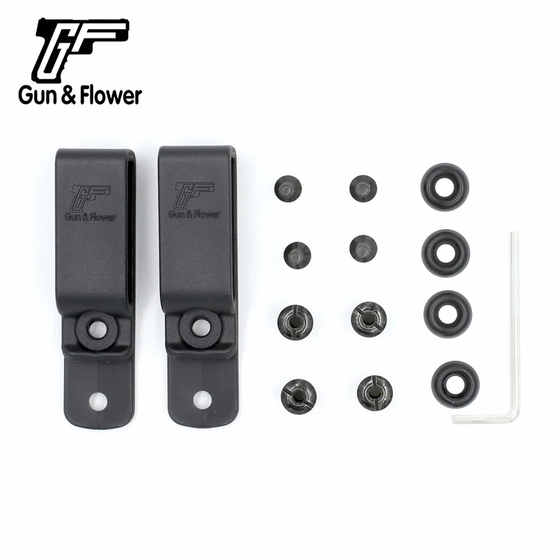 Gun & Flower bucle cinturón universal 38mm funda Kydex