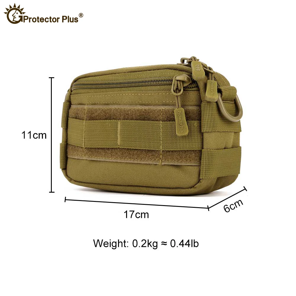 Protection Plus – Bolsa táctica impermeable hombro camuflaje - imagen 4