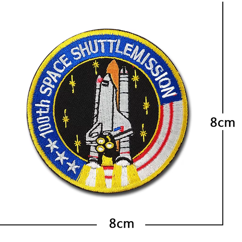 Parche bordado astronauta – Insignia aeroespacial para mochila y chaqueta - imagen 4