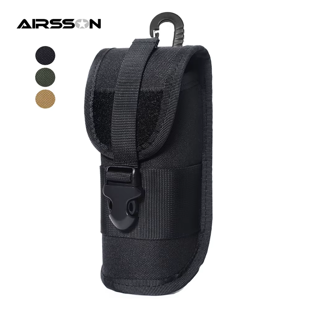 Bolsa táctica MOLLE para gafas de sol EDC riñonera exterior
