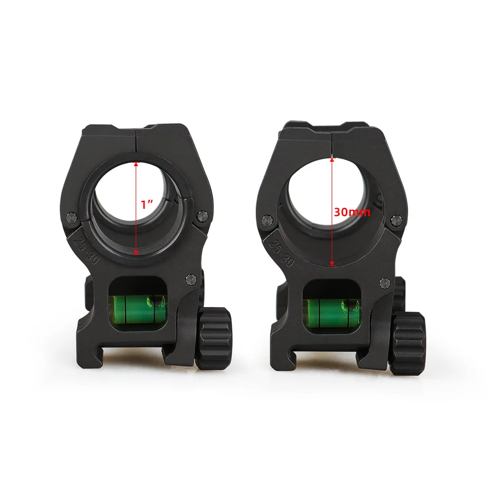 Soporte de mira táctica para rifle en riel airsoft y caza - imagen 4