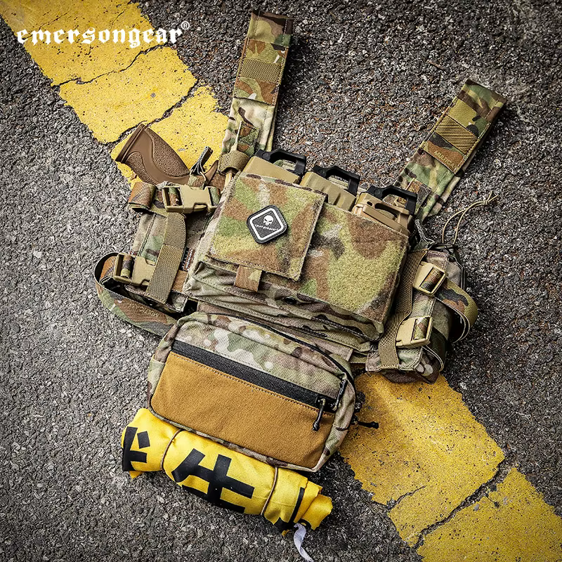 Chest rig en uso outdoor