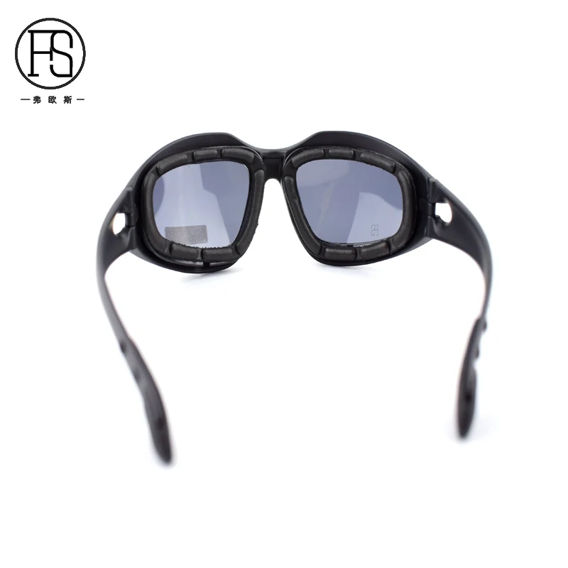 Vista de las gafas en entorno exterior