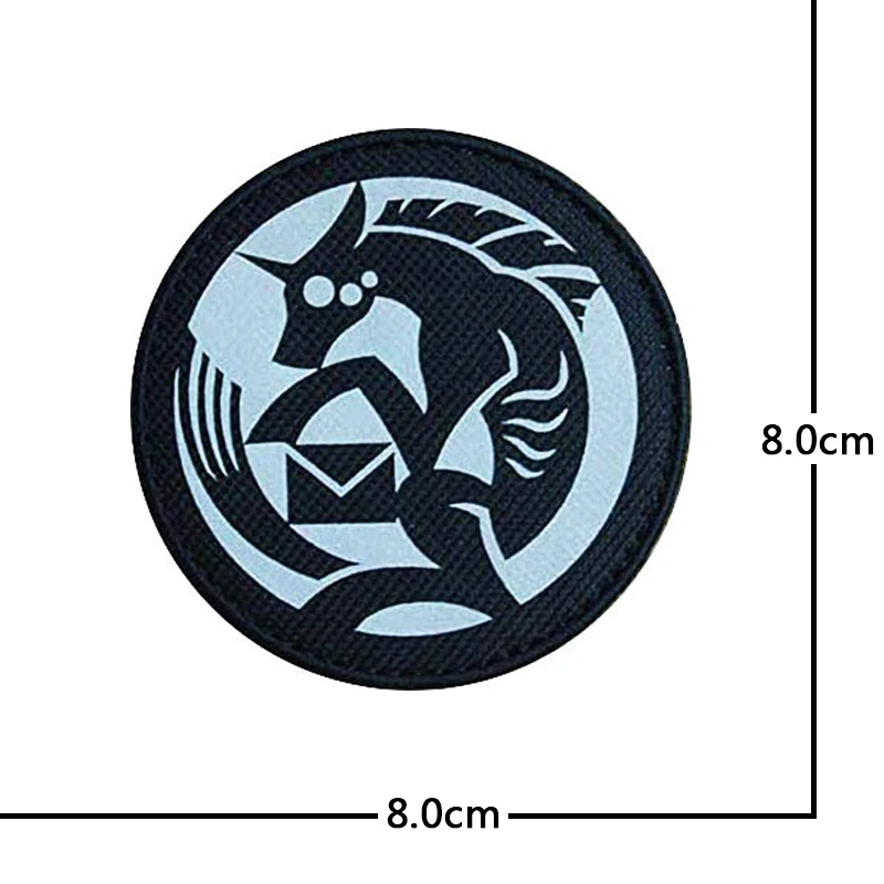 SCP Foundation parche reflectante IR brazalete táctico EDC - imagen 2