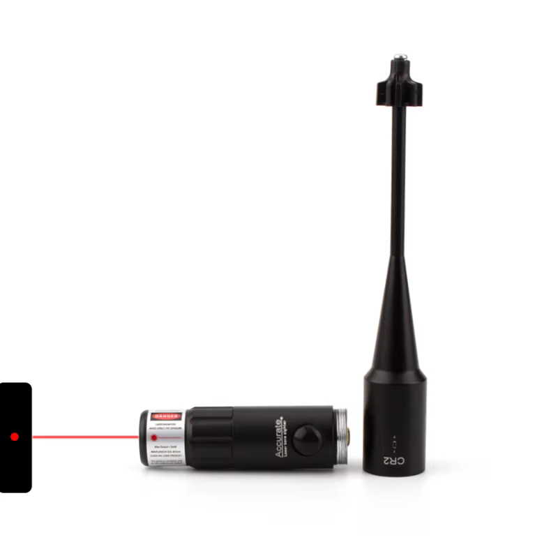 Mira de punto rojo y láser táctica con interruptor de botón - imagen 2