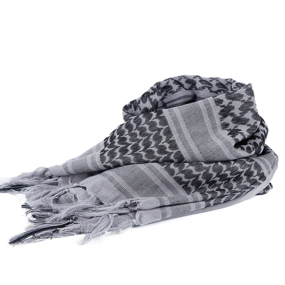 Bufanda Keffiyeh táctica algodón protección sol viento exterior - imagen 2