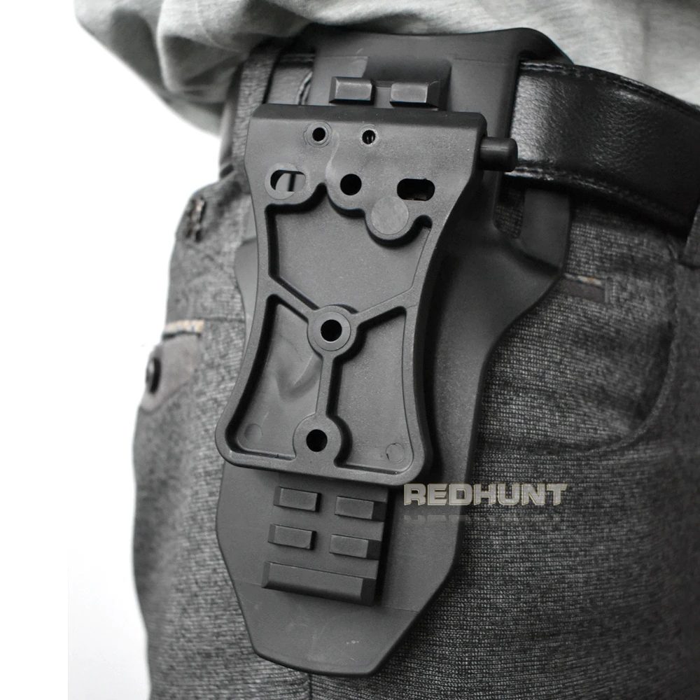 Pistolera táctica con correa ajustable – Caza y Paintball - imagen 3