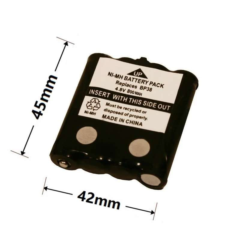 Batería recargable Uniden Ni-MH 4.8V 800mAh para radio táctica - imagen 3