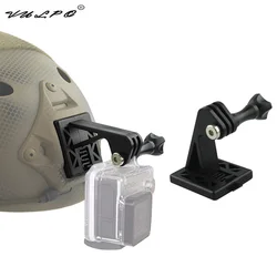 VULPO Adaptador de cámara para casco táctico con base de montaje GoPro