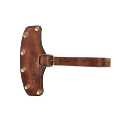 Tourbon Funda cuero genuino hacha caza hoja 10 cm