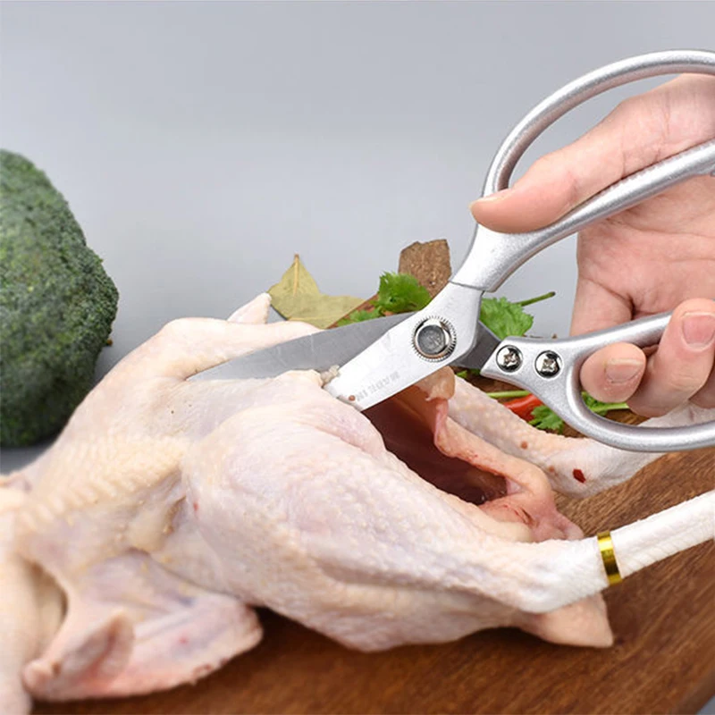 Tijeras cocina profesionales acero inoxidable corte preciso - imagen 4