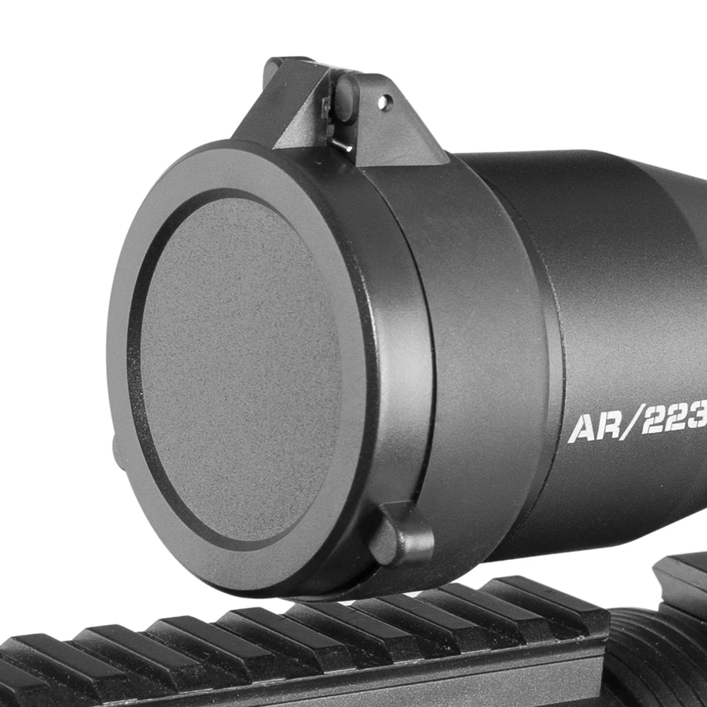 Cubierta de visor de rifle abatible con resorte y giro rápido protectora - imagen 5