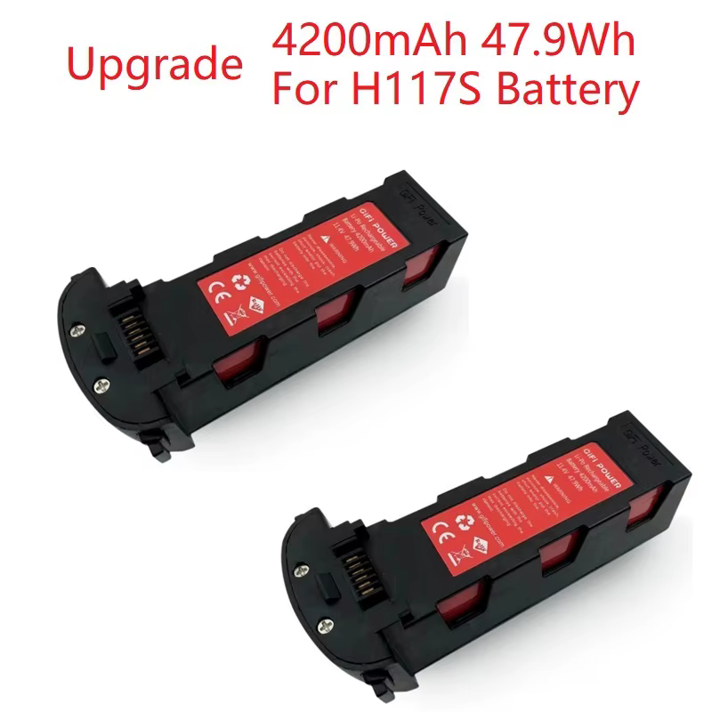 GIFI Batería 11,4 V 4200 mAh para Hubsan H117S Zino - repuesto FPV - imagen 2