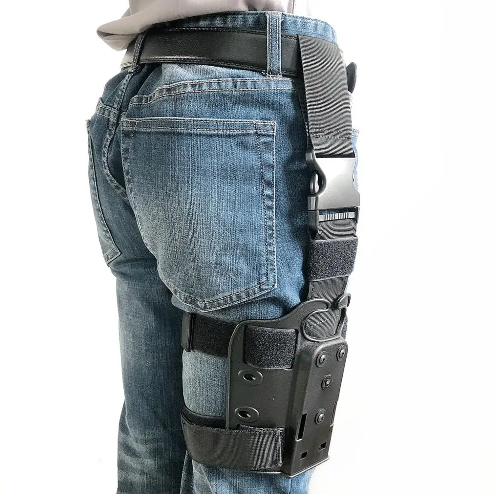 Funda muslo táctica para Glock 17/19, Colt 1911, SIG P226 y HK USP