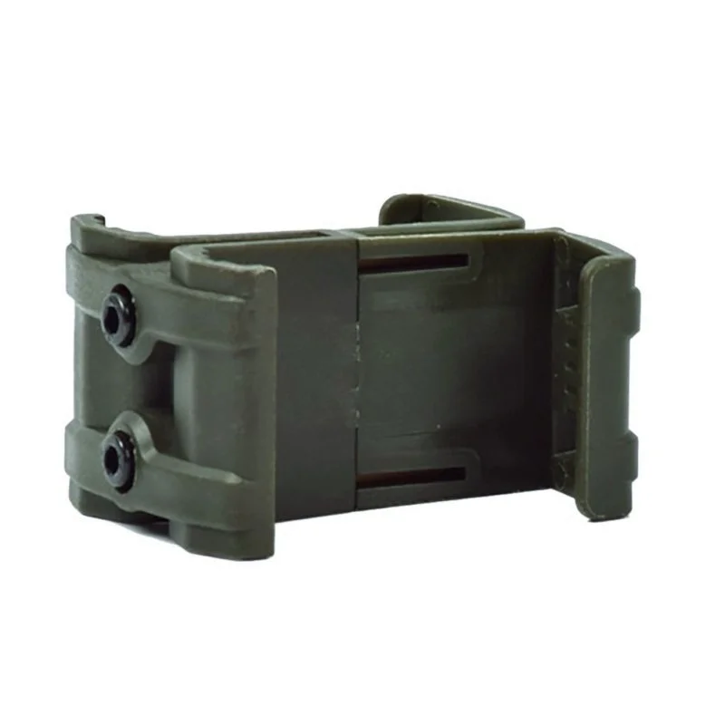 Conector doble magazine M4 Airsoft – Adaptador paralelo táctico - imagen 4