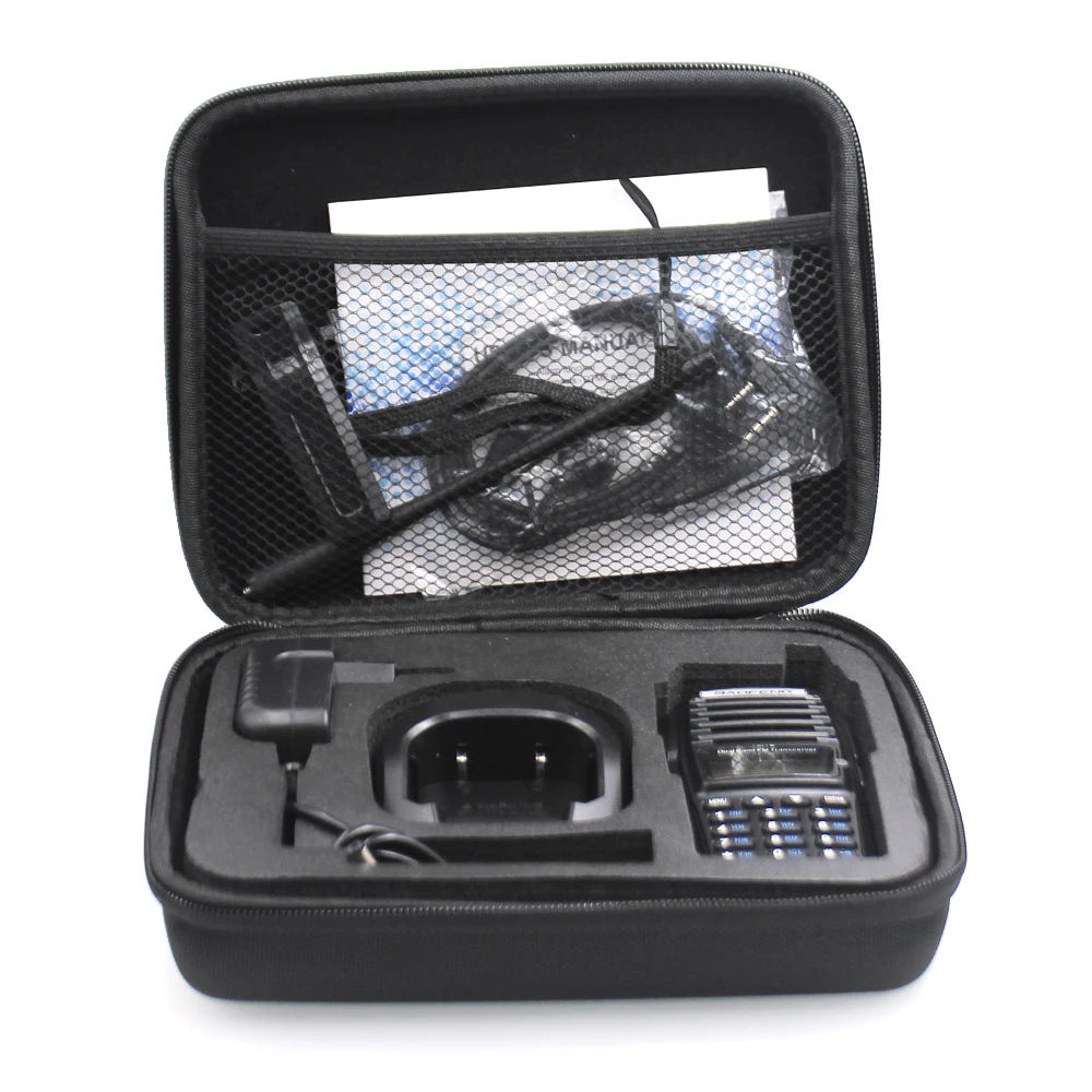 Funda Baofeng UV-82 en color negro, material EVA