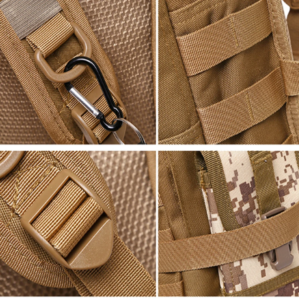 Mochila táctica MOLLE 15L con sistema de hidratación para outdoor - imagen 5