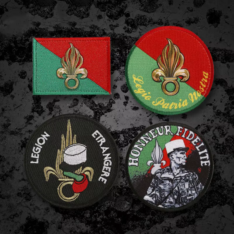 Parches bordados Legión Extranjera Juramento de Honor - imagen 2