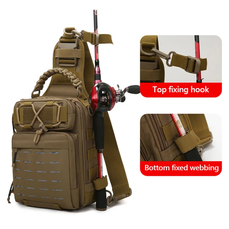 Bolsa táctica de pecho modular para camping y outdoor - imagen 3