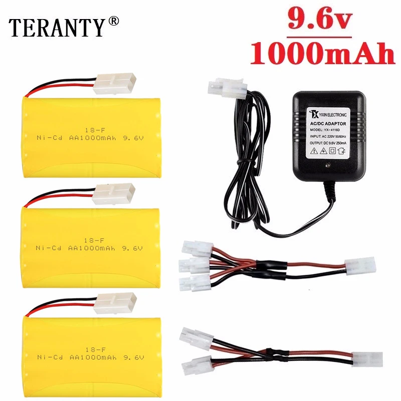Batería NiCd de recambio para radio control con cargador USB - imagen 2